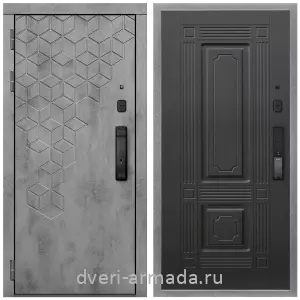 Входные металлические двери в Московской области, Дверь входная Армада Квадро МДФ 16 мм Kaadas K9 / МДФ 16 мм ФЛ-2 Венге
