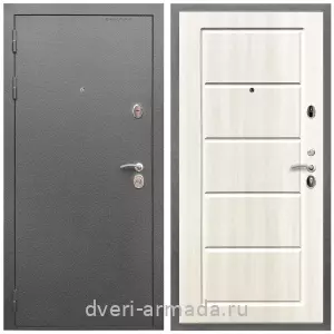 Офисные, Дверь входная Армада Оптима Антик серебро / МДФ 6 мм ФЛ-39 Венге светлый