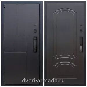 Входные двери толщиной 1.5 мм, Дверь входная элитная Армада Бастион МДФ 16 мм Kaadas K9 / МДФ 6 мм ФЛ-140 Венге