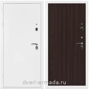 C порошковой окраской, Дверь входная Армада Оптима Белая шагрень / МДФ 6 мм ПЭ Венге