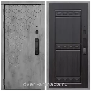 Входные металлические двери в Московской области, Дверь входная Армада Квадро МДФ 16 мм Kaadas K9 / МДФ 10 мм ФЛ-242 Эковенге