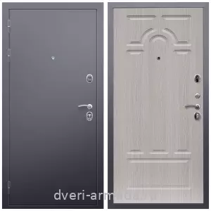 Красивые входные двери, Дверь входная Армада Люкс Антик серебро / МДФ 16 мм ФЛ-58 Дуб белёный