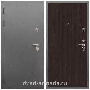 Готовые входные двери, Дверь входная Армада Оптима Антик серебро / МДФ 6 мм ПЭ Венге