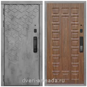 Входные металлические двери в Московской области, Дверь входная Армада Квадро МДФ 16 мм Kaadas K9 / МДФ 16 мм ФЛ-183 Морёная береза