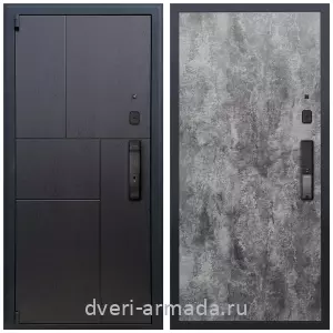 Толстые входные двери, Дверь входная Армада Бастион МДФ 16 мм Kaadas K9 / МДФ 6 мм ПЭ Цемент темный