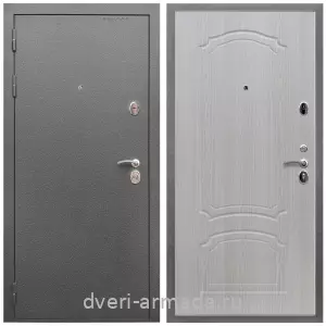 Для загородного дома, Дверь входная Армада Оптима Антик серебро / МДФ 6 мм ФЛ-140 Дуб белёный