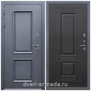 Тамбурные двери, Дверь входная уличная в дом Армада Корса / МДФ 6 мм ФЛ-2 Венге