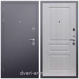 Входные двери Верона, Дверь входная Армада Люкс Антик серебро / МДФ 16 мм ФЛ-243 Дуб белёный