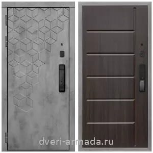 Входные металлические двери в Московской области, Дверь входная Армада Квадро МДФ 16 мм Kaadas K9 / МДФ 10 мм ФЛ-102 Эковенге
