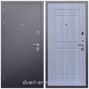 Офисные, Дверь входная Армада Люкс Антик серебро / МДФ 10 мм ФЛ-242 Сандал белый