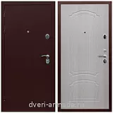 Входные двери Верона, Дверь входная стальная Армада Люкс Антик медь / ФЛ-140 Дуб беленый в офисное помещение с порошковым покрытием