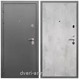 Входные двери толщиной 80 мм, Дверь входная Армада Оптима Антик серебро / ФЛ-291 Бетон светлый