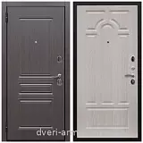 Двери МДФ для квартиры, Дверь входная Армада Экстра ФЛ-243 Эковенге / ФЛ-58 Дуб белёный