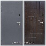 Дверь входная Армада Лондон 2 Антик серебро / ФЛ-57 Дуб шоколад