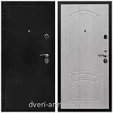 3 контура, Дверь входная Армада Престиж Черная шагрень / ФЛ-140 Дуб белёный