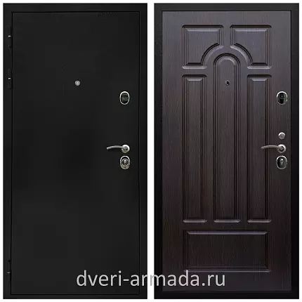 Дверь входная Армада Престиж Черная шагрень / ФЛ-58 Венге
