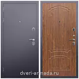 Входные двери Верона, Дверь входная металлическая утепленная Армада Люкс Антик серебро / ФЛ-140 Морёная береза двухконтурная