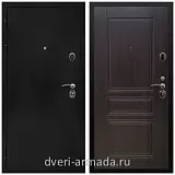 Дверь входная Армада Престиж Черная шагрень / МДФ 6 мм ФЛ-243 Эковенге